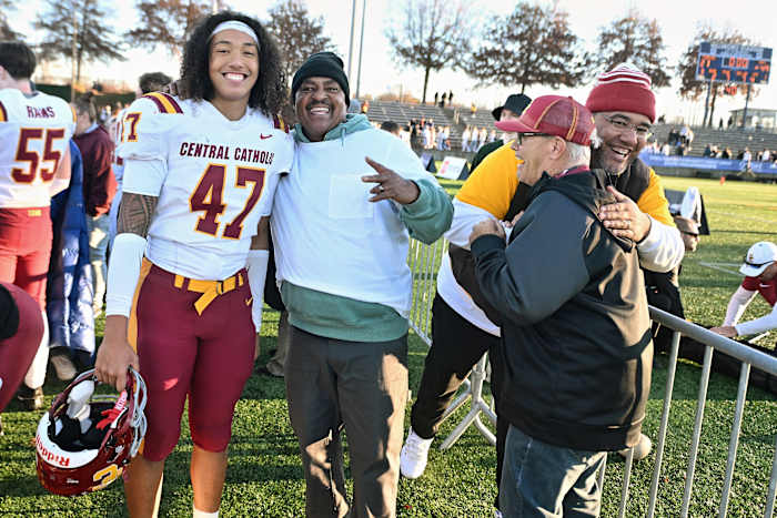 a Central Catholic Tualatin 6A Oregon football final November 22 2023 Leon Neuschwander 91